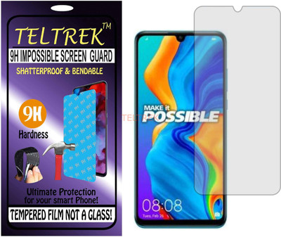 TELTREK Tempered Glass Guard for HUAWEI P30 LITE 2020 (Flexible Shatterproof)(Pack of 1)