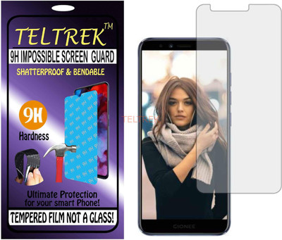 TELTREK Tempered Glass Guard for GIONEE S11 LITE (Flexible Shatterproof)(Pack of 1)