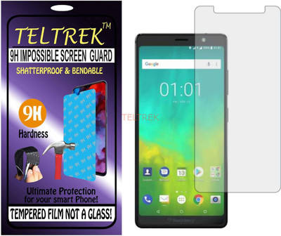 TELTREK Tempered Glass Guard for BLACKBERRY EVOLVE (Flexible Shatterproof)(Pack of 1)
