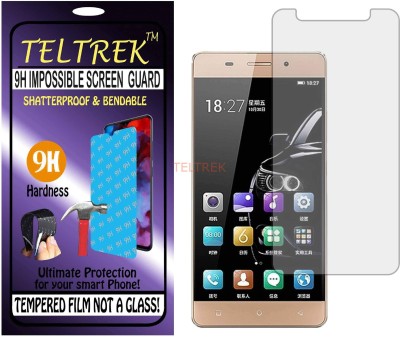 TELTREK Tempered Glass Guard for GIONEE MARATHON M5 PLUS (Flexible Shatterproof)(Pack of 1)