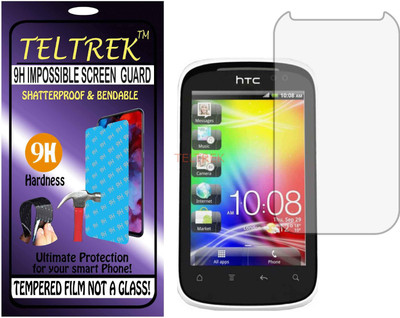 TELTREK Tempered Glass Guard for HTC EXPLORER A310 E (Flexible Shatterproof)(Pack of 1)