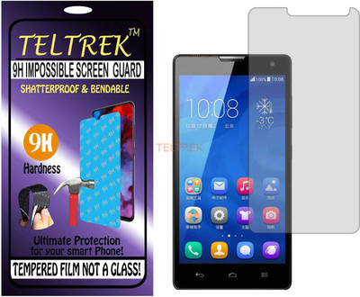 TELTREK Tempered Glass Guard for HUAWEI HONOR H30 U10 (Flexible Shatterproof)(Pack of 1)