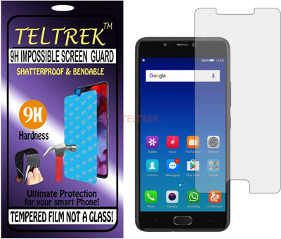 TELTREK Tempered Glass Guard for GIONEE A1 (Flexible Shatterproof)(Pack of 1)