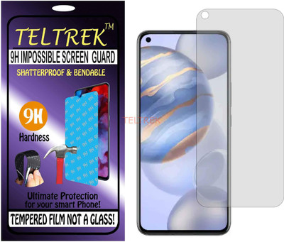 TELTREK Tempered Glass Guard for HONOR 30 (Flexible Shatterproof)(Pack of 1)