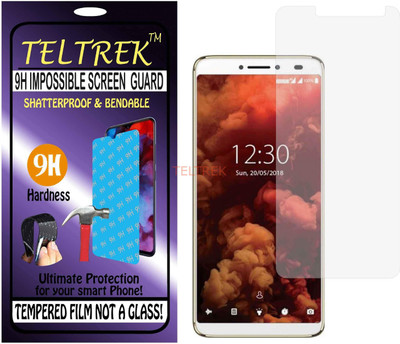 TELTREK Tempered Glass Guard for COMIO X1 NOTE (Flexible Shatterproof)(Pack of 1)