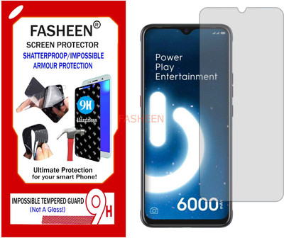 Fasheen Tempered Glass Guard for TECNO SPARK POWER 2 (LC8) (Flexible Shatterproof)(Pack of 1)