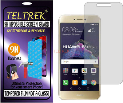 TELTREK Tempered Glass Guard for HUAWEI P8 LITE 2017 (Flexible Shatterproof)(Pack of 1)