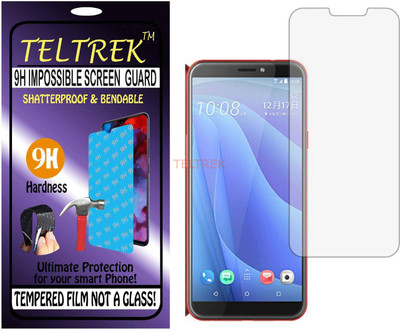 TELTREK Tempered Glass Guard for HTC DESIRE 12S (Flexible Shatterproof)(Pack of 1)