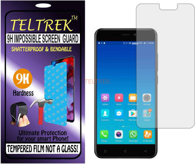 TELTREK Tempered Glass Guard for GIONEE X1S (Flexible Shatterproof)(Pack of 1)