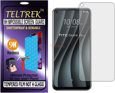 TELTREK Tempered Glass Guard for HTC DESIRE 20 PRO (Flexible Shatterproof)(Pack of 1)