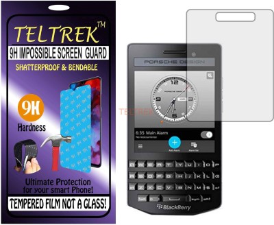 TELTREK Tempered Glass Guard for BLACKBERRY PORCSHE DESIGN P9983 (Flexible Shatterproof)(Pack of 1)