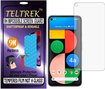 TELTREK Tempered Glass Guard for GOOGLE PIXEL 4A 5G (Flexible Shatterproof)(Pack of 1)