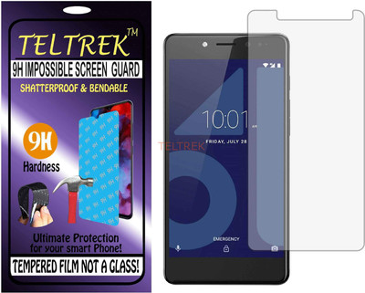 TELTREK Tempered Glass Guard for 10.OR E AIM GOLD 3 GB (Flexible Shatterproof)(Pack of 1)