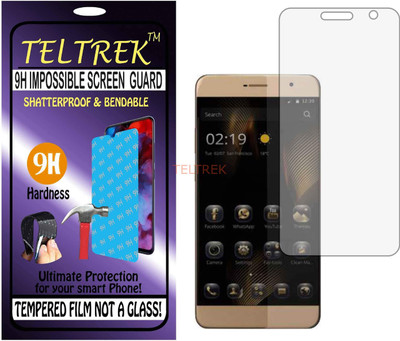 TELTREK Tempered Glass Guard for COMIO P1 (Flexible Shatterproof)(Pack of 1)
