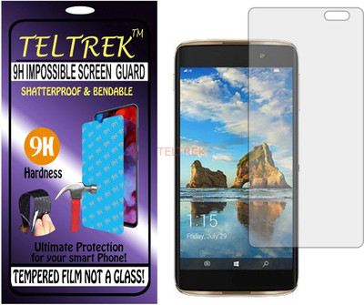 TELTREK Tempered Glass Guard for ALCATEL IDOL 4S (Flexible Shatterproof)(Pack of 1)