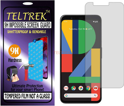TELTREK Tempered Glass Guard for GOOGLE PIXEL 4XL (Flexible Shatterproof)(Pack of 1)