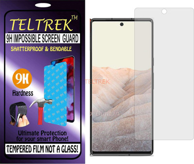TELTREK Tempered Glass Guard for GOOGLE PIXEL 6 PRO (Flexible Shatterproof)(Pack of 1)