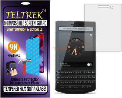 TELTREK Tempered Glass Guard for BLACKBEERY PORSCHE DESIGN P9983 (Flexible Shatterproof)(Pack of 1)