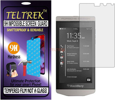 TELTREK Tempered Glass Guard for BLACKBERRY PORSCHE DESIGN P9982 (Flexible Shatterproof)(Pack of 1)