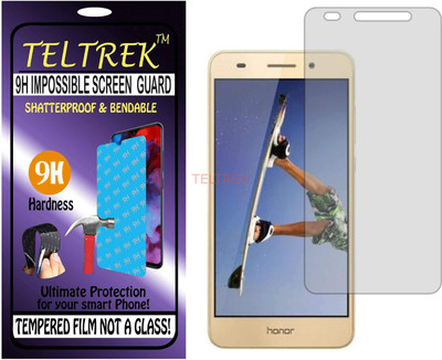 TELTREK Tempered Glass Guard for HUAWEI HONOR HOLLY 3 PLUS (Flexible Shatterproof)(Pack of 1)