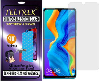 TELTREK Tempered Glass Guard for HUAWEI P30 NEW EDITION (Flexible Shatterproof)(Pack of 1)