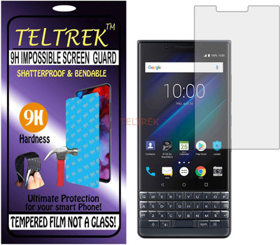 TELTREK Tempered Glass Guard for BLACKBERRY KEY2 LITE (Flexible Shatterproof)(Pack of 1)