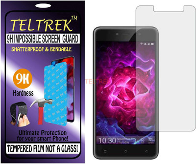 TELTREK Tempered Glass Guard for GIONEE A1 LITE (Flexible Shatterproof)(Pack of 1)