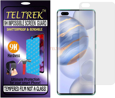 TELTREK Tempered Glass Guard for HONOR 30 PRO PLUS (Flexible Shatterproof)(Pack of 1)