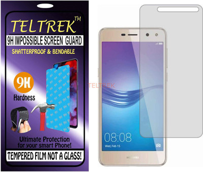 TELTREK Tempered Glass Guard for HUAWEI HONOR Y5 2017 (Flexible Shatterproof)(Pack of 1)