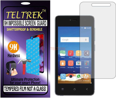 TELTREK Tempered Glass Guard for GIONEE PIONEER P2M (Flexible Shatterproof)(Pack of 1)