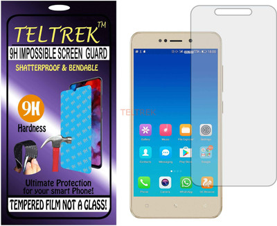 TELTREK Tempered Glass Guard for GIONEE X1 (Flexible Shatterproof)(Pack of 1)
