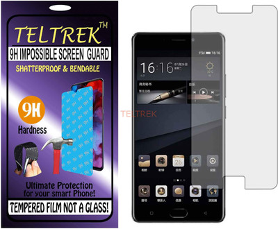 TELTREK Tempered Glass Guard for GIONEE M6S PLUS 256GB (Flexible Shatterproof)(Pack of 1)
