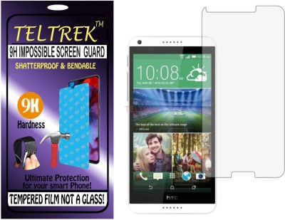 TELTREK Tempered Glass Guard for HTC DESIRE 816G DUAL SIM (Flexible Shatterproof)(Pack of 1)