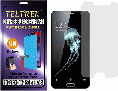 TELTREK Tempered Glass Guard for ALCATEL FLASH PLUS 2 (Flexible Shatterproof)(Pack of 1)