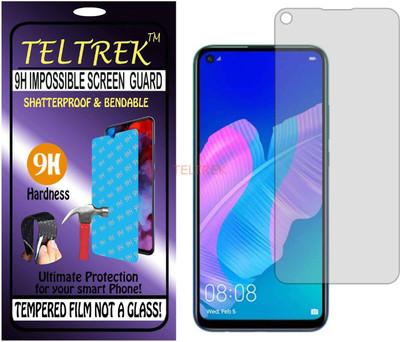 TELTREK Tempered Glass Guard for HUAWEI Y7P (Flexible Shatterproof)(Pack of 1)