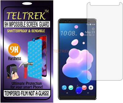 TELTREK Tempered Glass Guard for HTC U12 PLUS (Flexible Shatterproof)(Pack of 1)
