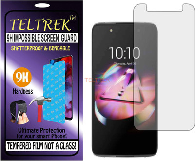 TELTREK Tempered Glass Guard for ALCATEL IDOL 4 (Flexible Shatterproof)(Pack of 1)