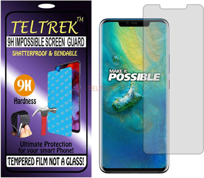 TELTREK Tempered Glass Guard for HONOR MATE 20 PRO (Flexible Shatterproof)(Pack of 1)