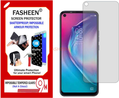 Fasheen Tempered Glass Guard for TECNO CD7 (Flexible Shatterproof)(Pack of 1)