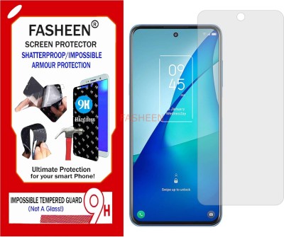 Fasheen Tempered Glass Guard for TCL 20S (Flexible Shatterproof)(Pack of 1)