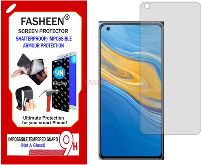 Fasheen Tempered Glass Guard for VIVO X50 V2001A (Flexible Shatterproof)(Pack of 1)