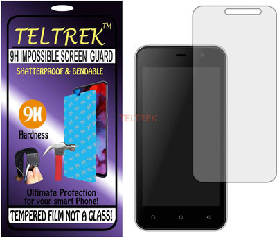 TELTREK Tempered Glass Guard for GIONEE P3 (Flexible Shatterproof)(Pack of 1)