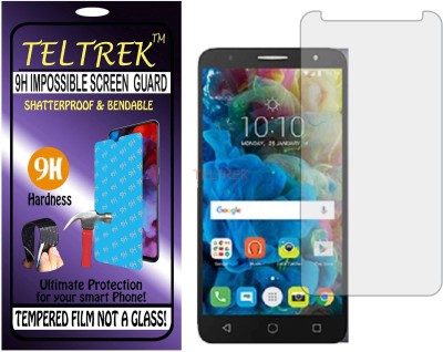 TELTREK Tempered Glass Guard for ALCATEL POP 4 PLUS (Flexible Shatterproof)(Pack of 1)