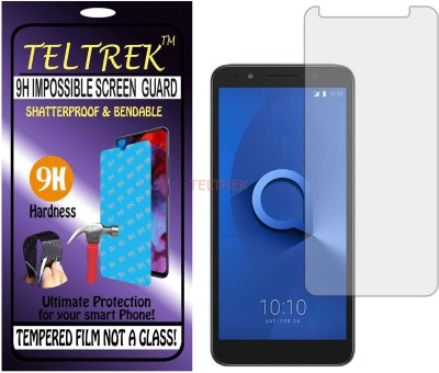 TELTREK Tempered Glass Guard for ALCATEL 1X (Flexible Shatterproof)(Pack of 1)