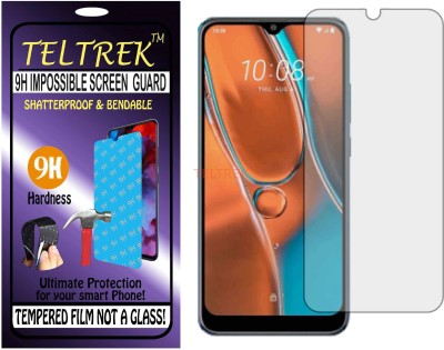 TELTREK Tempered Glass Guard for HTC WILDFIRE E2 (Flexible Shatterproof)(Pack of 1)