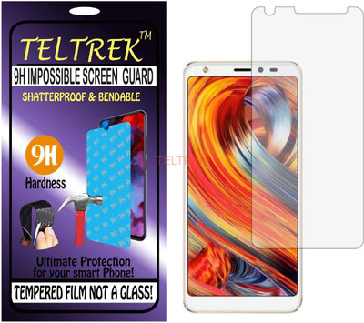 TELTREK Tempered Glass Guard for COMIO X1 (Flexible Shatterproof)(Pack of 1)