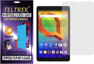 TELTREK Tempered Glass Guard for ALCATEL 10.16GB (Flexible Shatterproof)(Pack of 1)