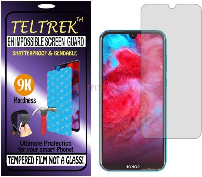 TELTREK Tempered Glass Guard for HUAWEI HONOR PLAY 3E (Flexible Shatterproof)(Pack of 1)