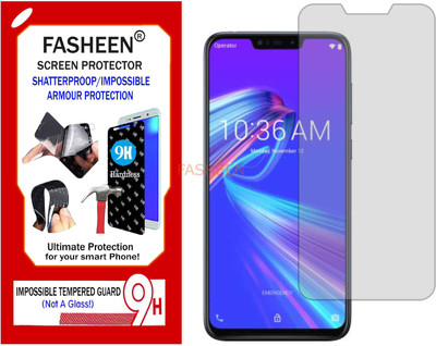 Fasheen Tempered Glass Guard for ASUS ZENFONE MAX (M2) (Flexible Shatterproof)(Pack of 1)