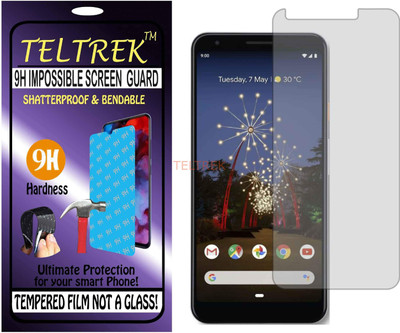 TELTREK Tempered Glass Guard for GOOGLE PIXEL 3 LITE XL (Flexible Shatterproof)(Pack of 1)